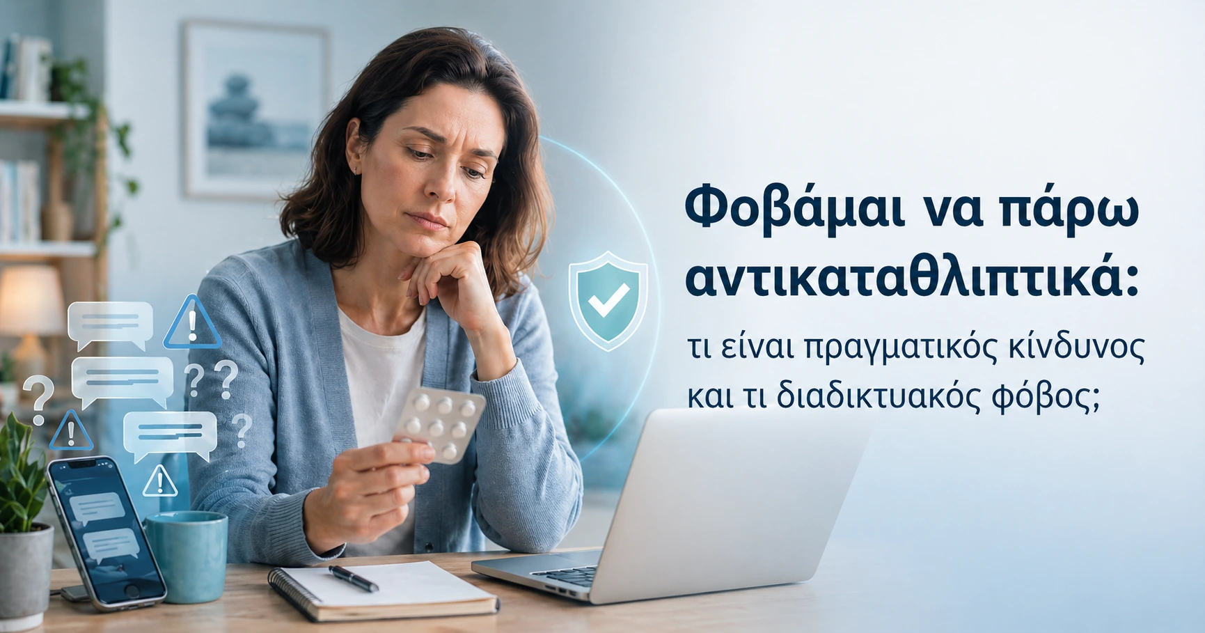 Φοβάμαι να πάρω αντικαταθλιπτικά: τι είναι πραγματικός κίνδυνος και τι διαδικτυακός φόβος;